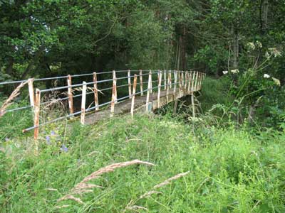 Aberwick Ford Footbridge