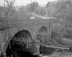 Alston Road Bridge in the 1960s before widening
