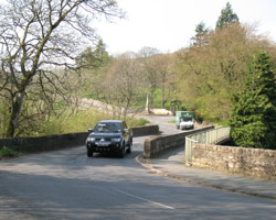 Alston Road Bridge after widening