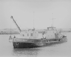 The Amble dredger'Coquet Mouth' 1960s