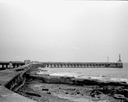 Amble pier and breakwater