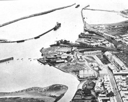 Amble Harbour in the 1920s