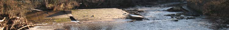 Highford Weir after 2008 floods