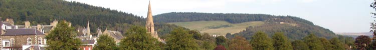 View from Peebles Bridge