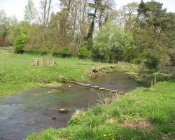 Barn Faltt Stepping Stones looking north
