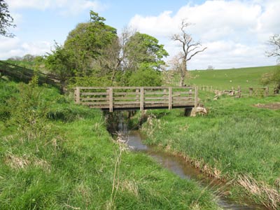 Blyth Bridge East Footbridge