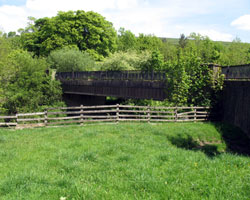 Blackdene Mine Bridge from south west