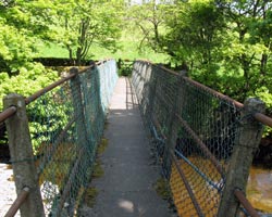 Bridge End Footbridge looking north