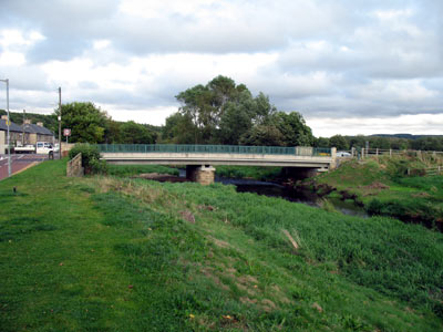 Blackhall Mill road bridge looking east