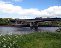 Blaydon Bridge from south west