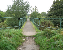 bardon Mill footbridge