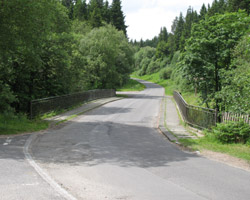 Butteryhaugh Bridge looking south