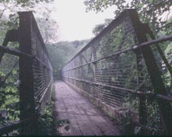 Old Butterfly Bridge looking towards Winlaton Mill