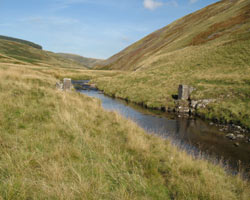 Remains of old Bygate Hall Bridge