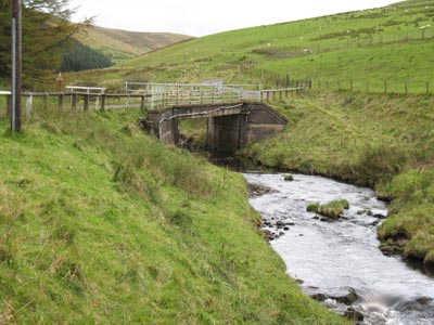 Carlcroft Bridge looking west