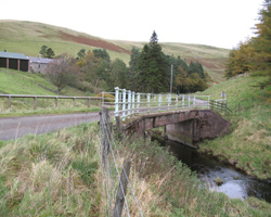 Carlcroft Bridge looking east
