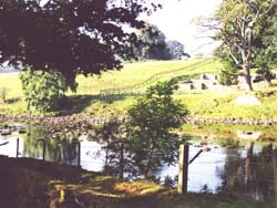 Chesters Roman Bridge remains