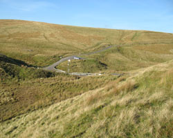 Chew Green Bridge looking south-west