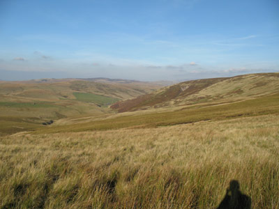 View above Chew Green