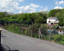 Cox Green Footbridge from the east