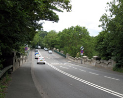Croxdale Bridge from the south