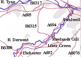 River Derwent east
