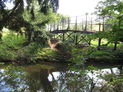 Duchesses Footbridge Hulne Park