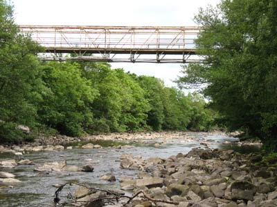Eastgate Conveyor Bridge looking east