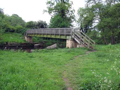 Ebchester footbridge