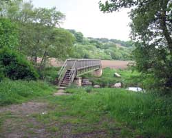 Ebchester footbridge