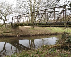 Pipe bridge near Ebchester