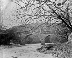 Ebchester old bridge - an old view