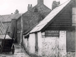 Building in Dunston showing way to Elswick Ferry
