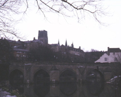 Old Elvet Bridge in the 1960s