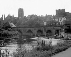 Old Elvet Bridge in the 1960s