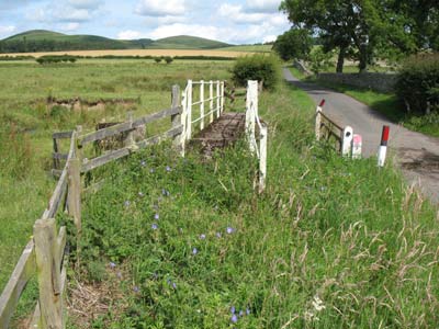Eslington West Lodge Footbridge and Ford