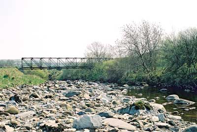 Footbridge outside Garrigill