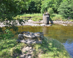 Featherstone Footbridge after collpse