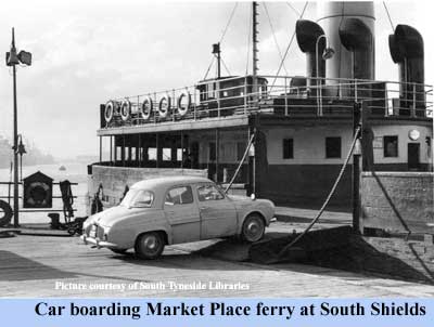 The 'Northumbrian' at South Shields in 1958