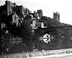 Framwellgate Bridge in the 1960s