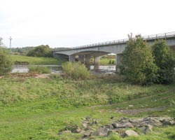 Hexham A69 Bridge from west