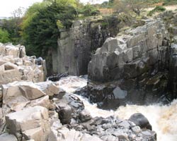 High Force looking over the falls
