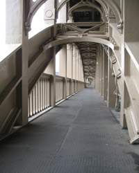 High Level Bridge footpath