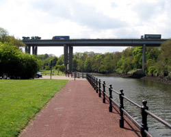 Hylton Bridge from the east