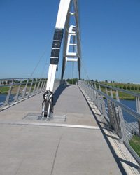 Infinity Bridge looking north