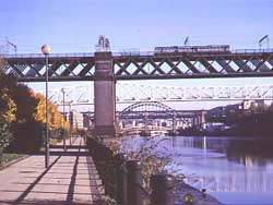 King Edward Bridge at Newcastle