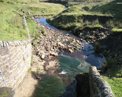 Killhopehead Bridge looking down river