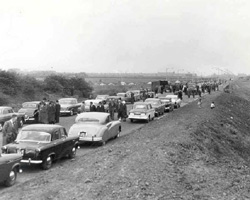Opening of Kitty Brewster east bridge in 1960