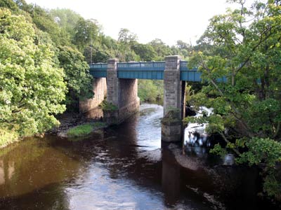 Lambton Road Bridge looking south