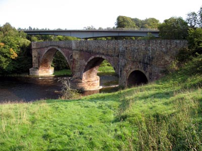Leaderfoot Bridges old and new